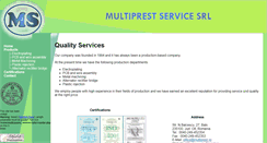 Desktop Screenshot of multiprest.ro
